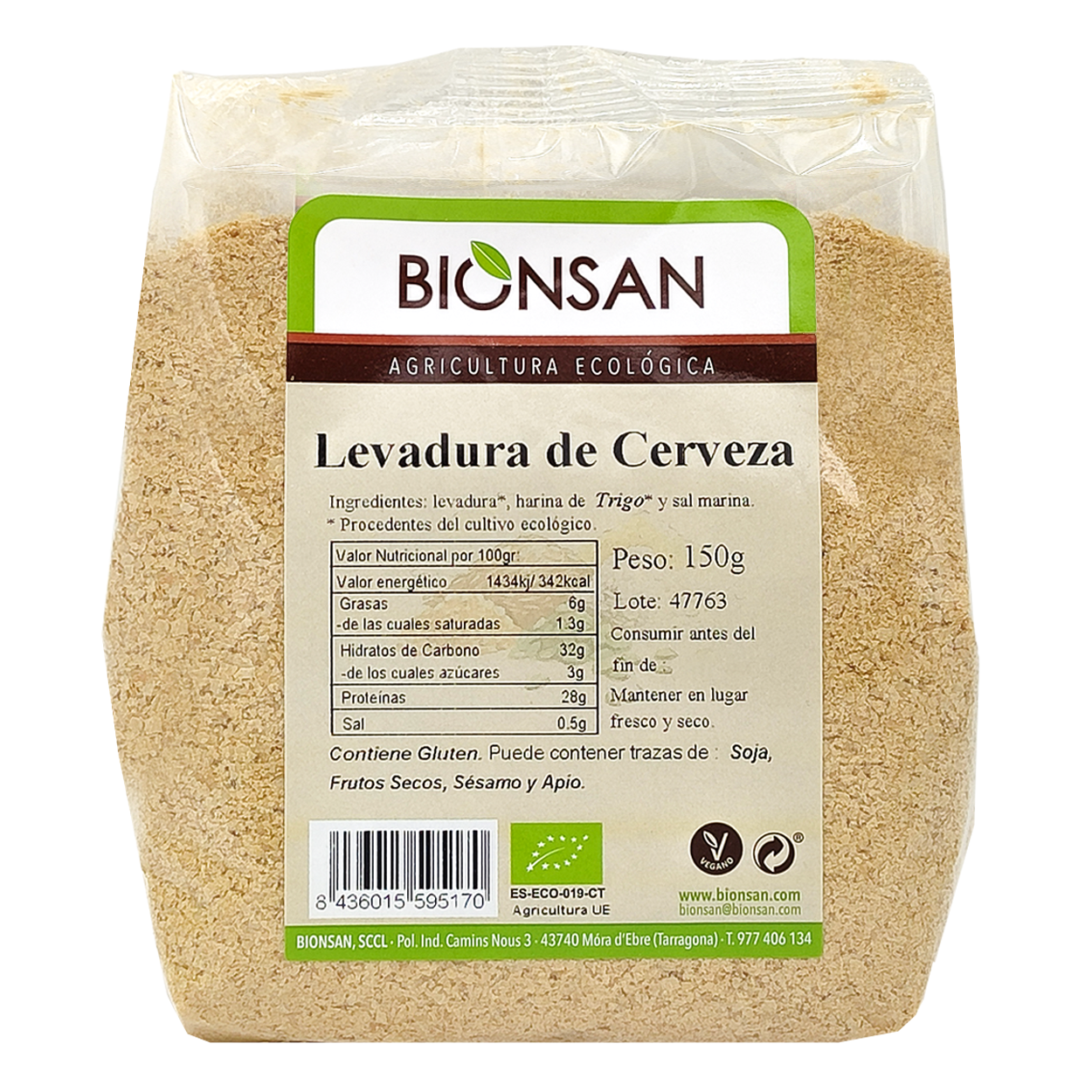 Levadura De Cerveza Eco Bionsan 150g_0