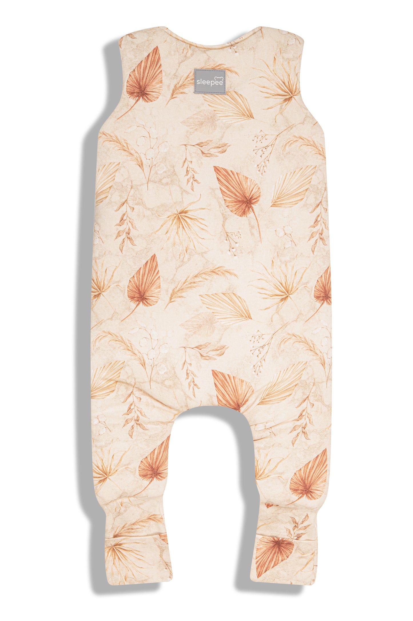 Saco De Dormir Con Pies Reversible T-xs Jersey Algodón Sand-botanic