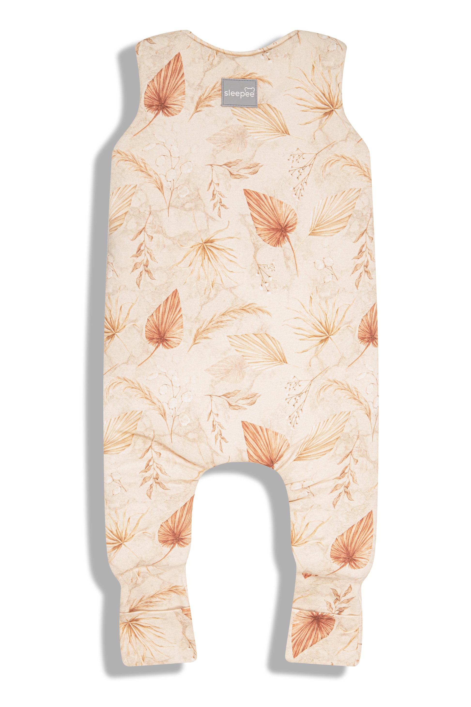 Saco De Dormir Con Pies Reversible T-xs Jersey Algodón Sand-botanic