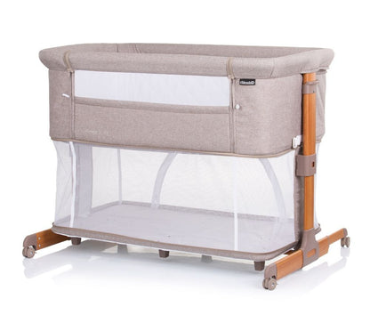 Cuna De Colecho Y Parque Mommy´n Me Beige Wood_1