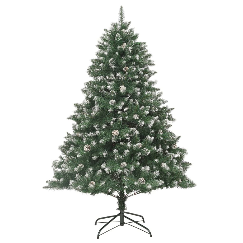 Vidaxl Árbol De Navidad Artificial Con Soporte Pvc 180 Cm_0