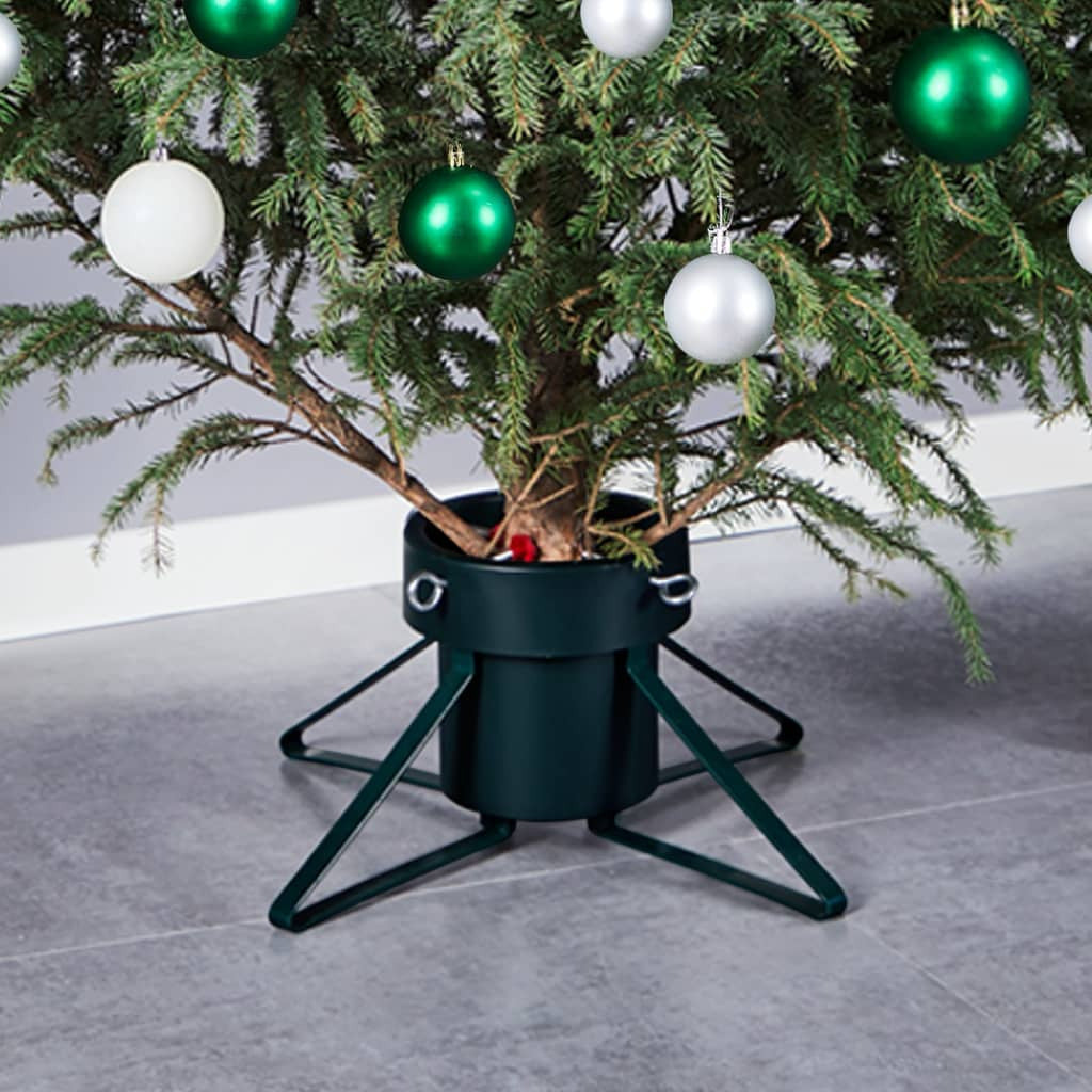 Vidaxl Soporte Para Árbol De Navidad Negro 46x46x19 Cm_1