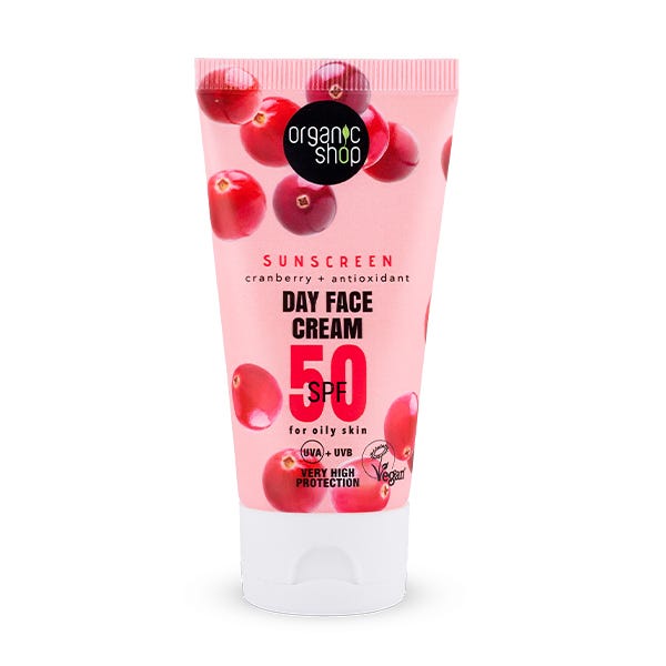 Pack Ahorro Crema Facial SPF50 & Loción Corporal SPF30 Organic Shop 50 + 150 ml