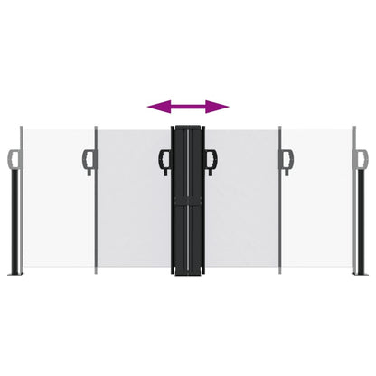 Vidaxl Toldo Lateral Retráctil Blanco 100x600 Cm_4