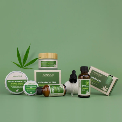 Crema Facial con CBD Labnatur 50 ml | Cáñamo y Caléndula | Hidrata, Calma y Reafirma | Piel Sensible | Vegano_3