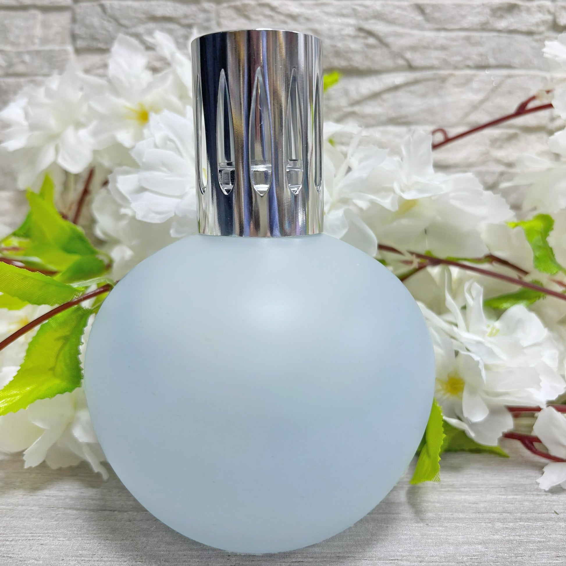Pack Lámpara Catalítica Azul Grisáceo Mate + Aroma Lavender Expression 500ml + Limpiador Neutro 200ml + Mecha Repuesto_2