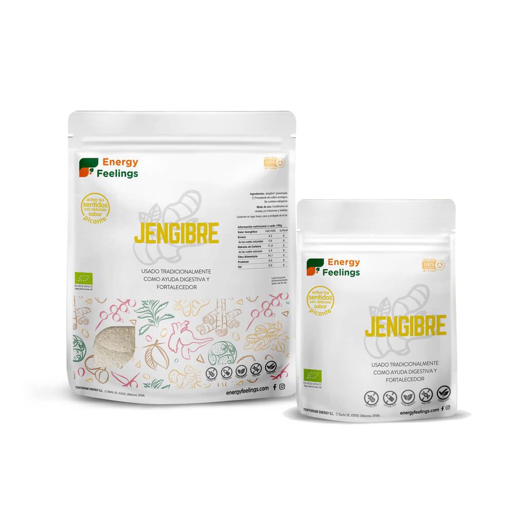 Jengibre ECO en polvo Energy Feelings 1 kg