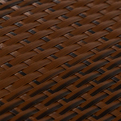 Toldo Para Balcón Ratán Sintético Marrón Y Negro 600x90 Cm / Vetonek_4