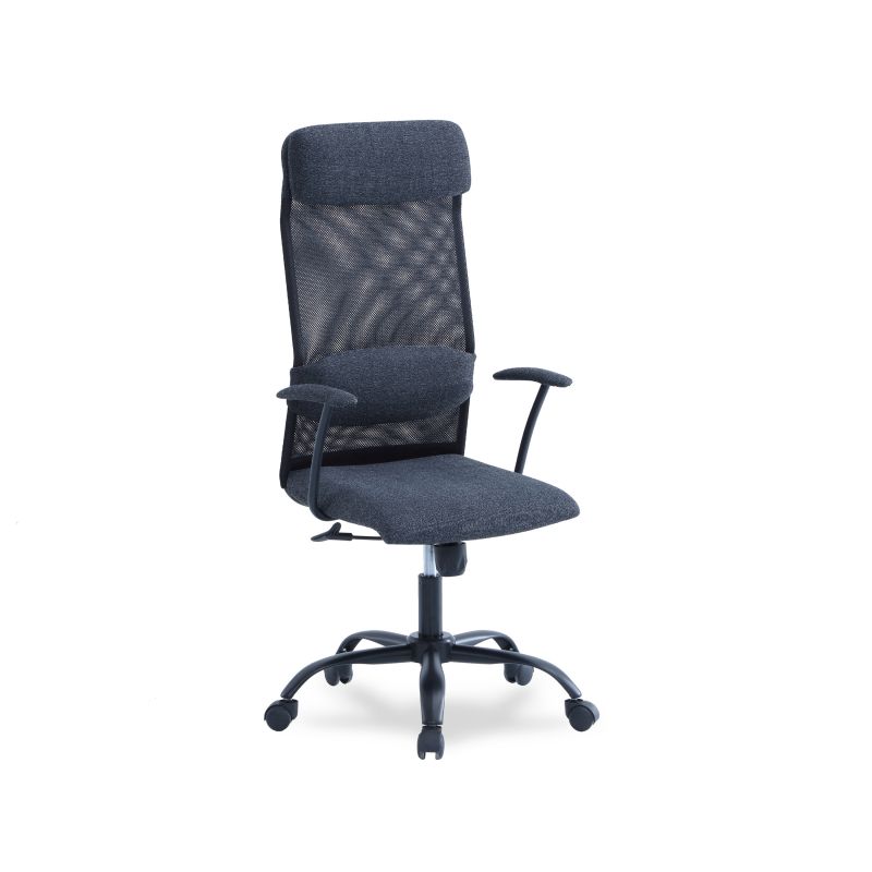Silla De Oficina Neil Tejido, Gris, 64 X 119 X 64_0