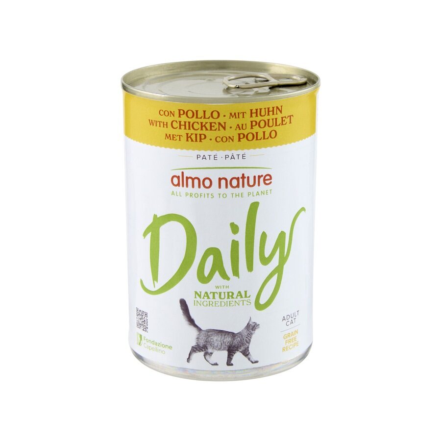 Almo Gato Lata Daily 400gr Pollo_0