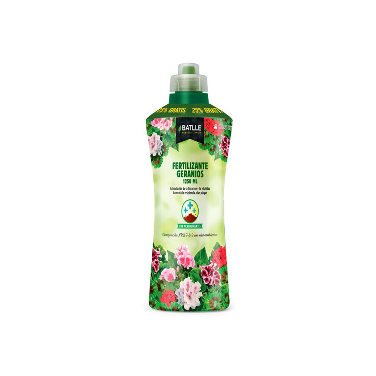 Fertilizante Geranios Batlle 1250 ml