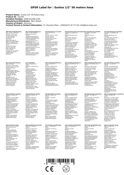 Manguera De Jardín Profesional 50m: Flexible Y Resistente_1