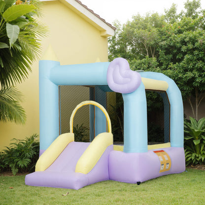 Aiyaplay Castillo Hinchable Para Niños De 3-8 Años Con Soplador Multicolor_1