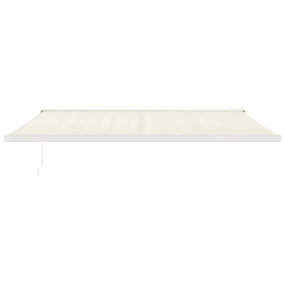 Toldo Retráctil Aluminio Y Tela Color Crema 5x3 M_2