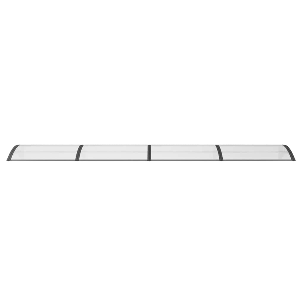 Marquesina De Puerta Policarbonato Negro 400x100 Cm_3