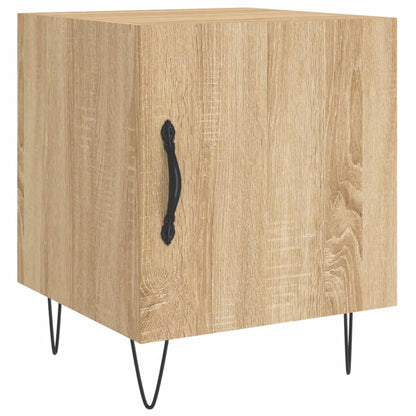 Mesitas Noche 2 Uds Madera Ingeniería Roble Sonoma 40x40x50 Cm_3