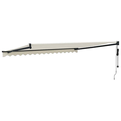 Toldo Retráctil Automático Color Crema 4x3 M_4
