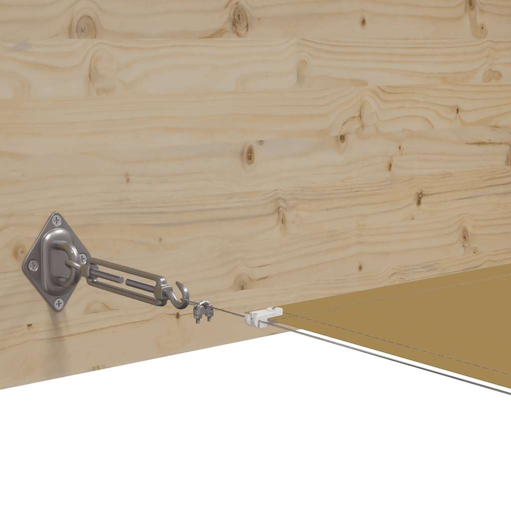 Vidaxl Toldo Vertical Beige 60x1000 Cm Tela Oxford_3