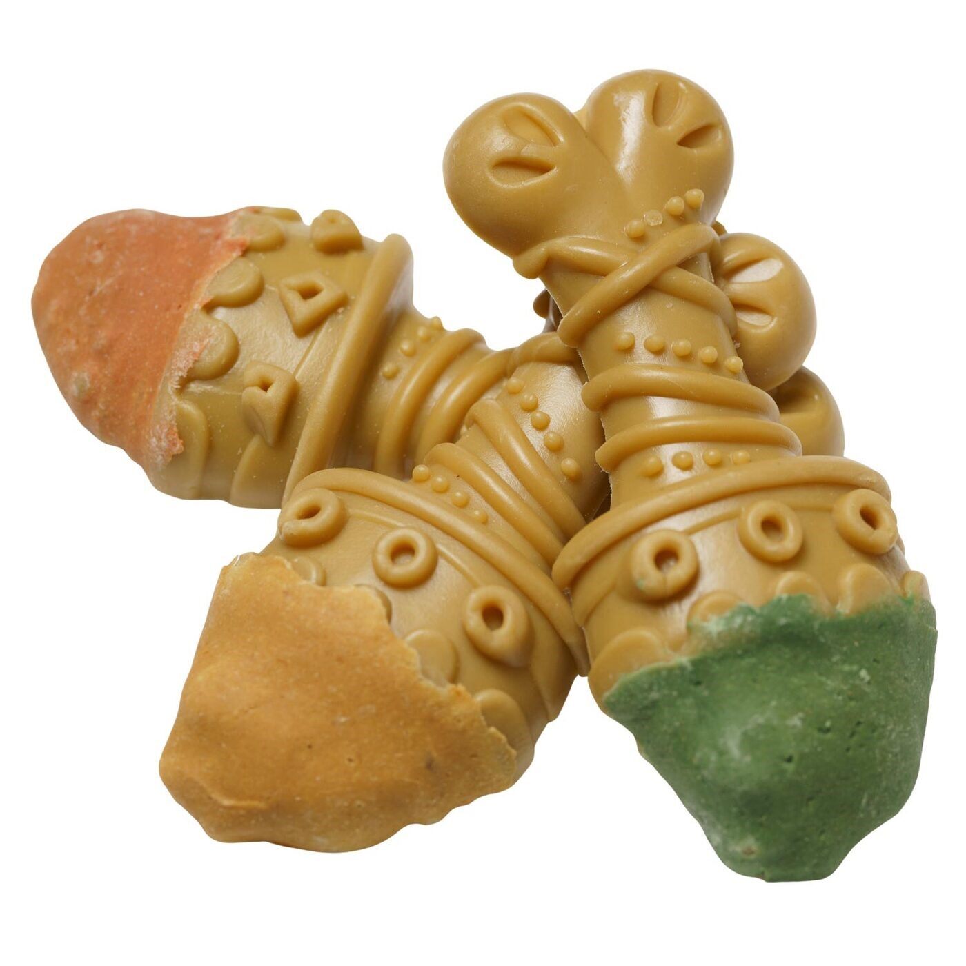 1kg Snacks equilibrado para perro, en forma de CUCURUCHO de 11,5cm, sin gluten, 28u aprox