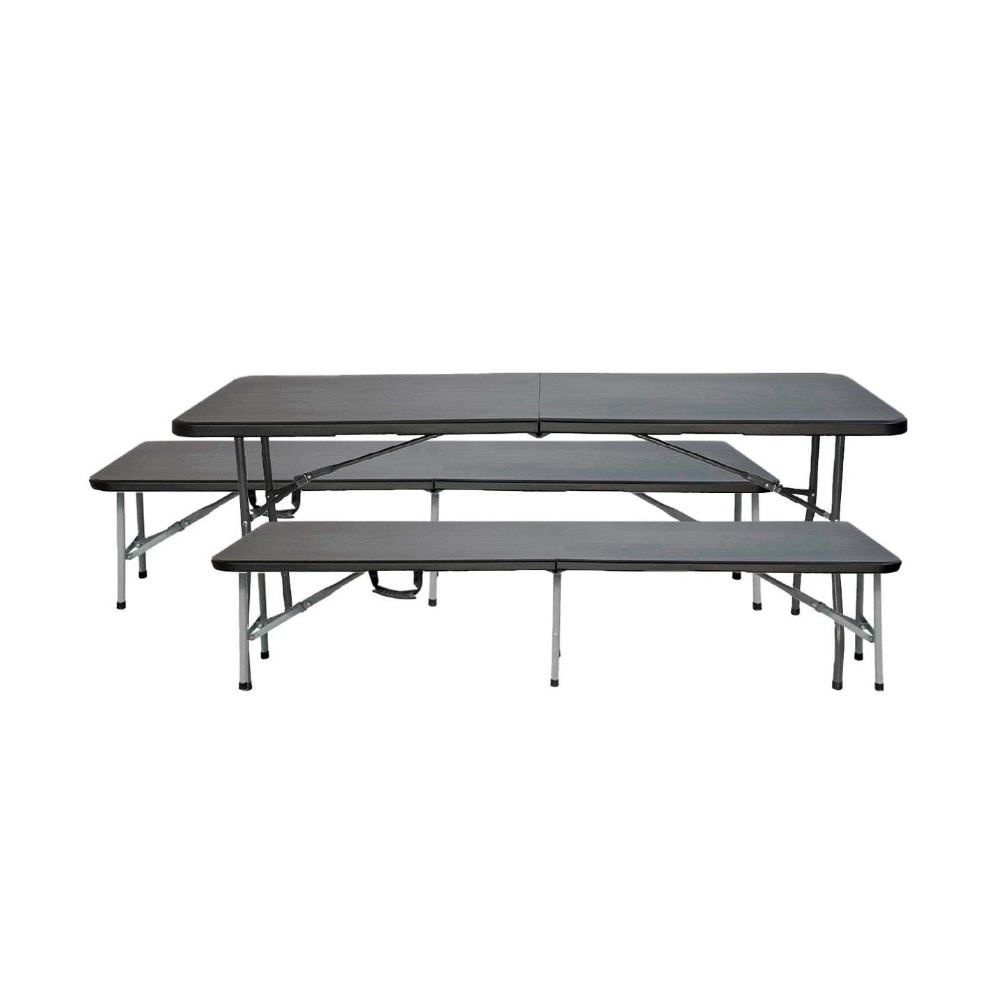 Conjunto Plegable Mesa Con 2 Bancos De 180cm Catering 7house_0