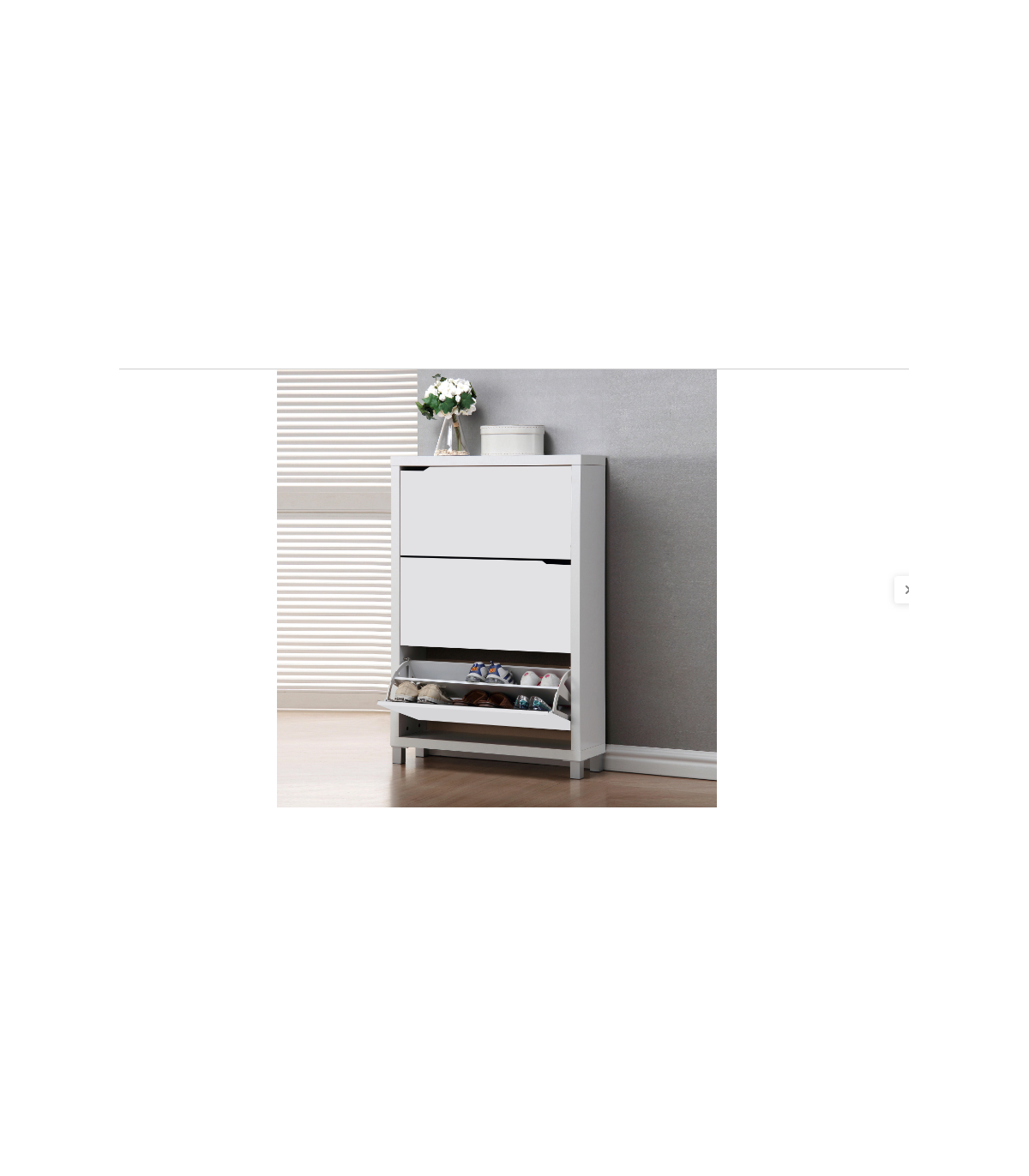 Zapatero 3 Puertas Kubox Acabado Blanco, 79 Cm(ancho) 119 Cm(altura) 24 Cm(fondo)_5