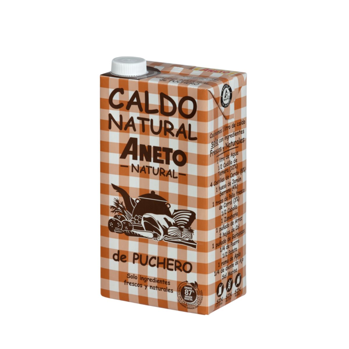 Caldo Natural Puchero Aneto, 1L