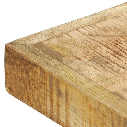 Mesa De Comedor Madera Maciza De Mango Rugosa 120x60x75 Cm_2