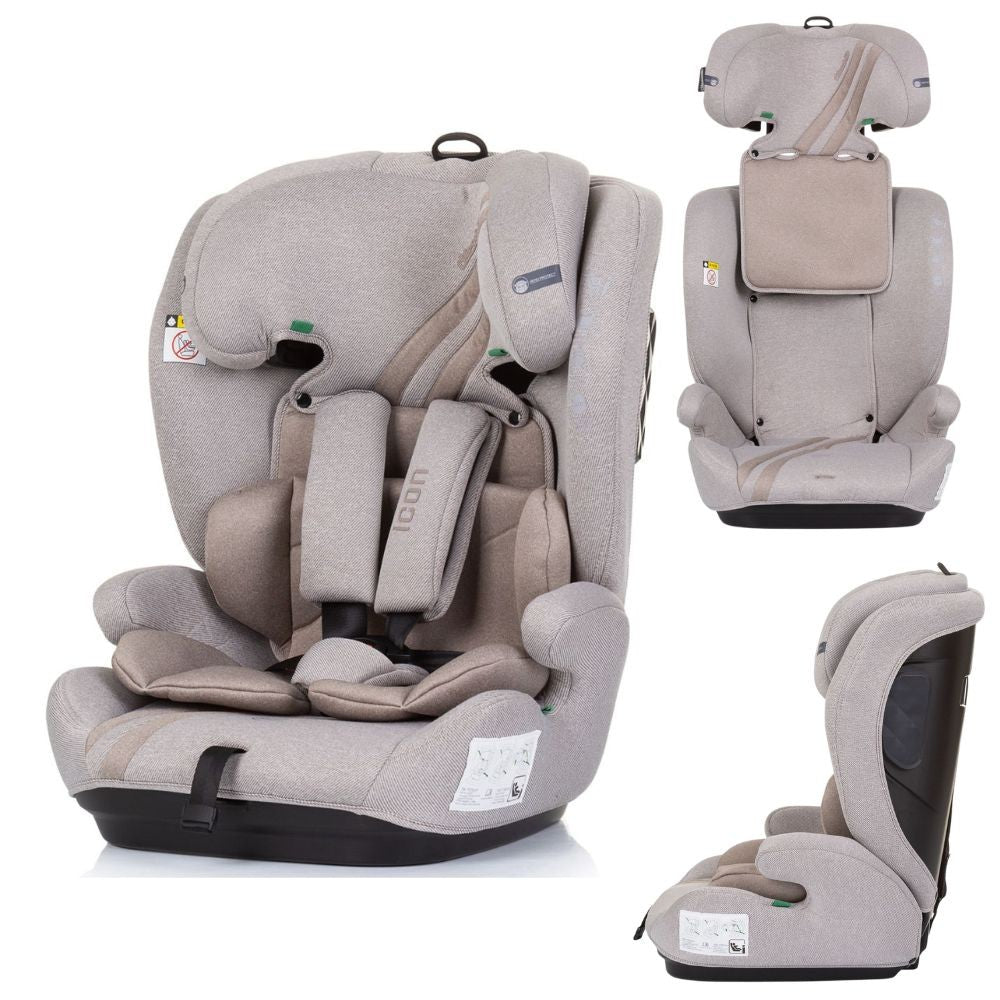Silla De Coche Icon I-size 76-150 Cm Macadamia_0