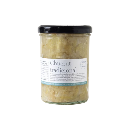Chucrut Tradicional Eco Sin Pasteurizar Ferment Art 400 Gr_0