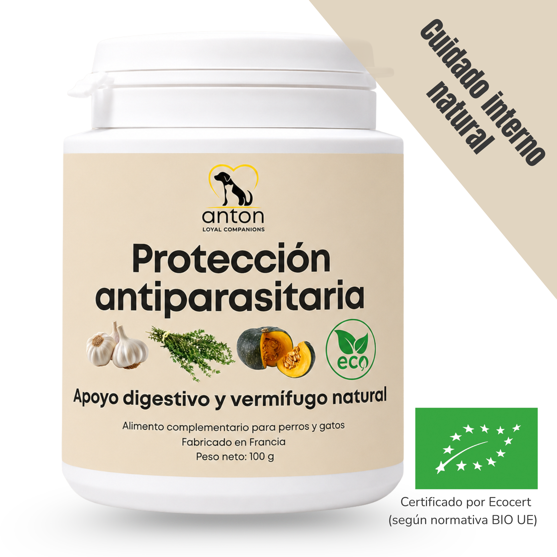 Protección interna ECO para perros y gatos – Parásitos intestinales – 100 g_0