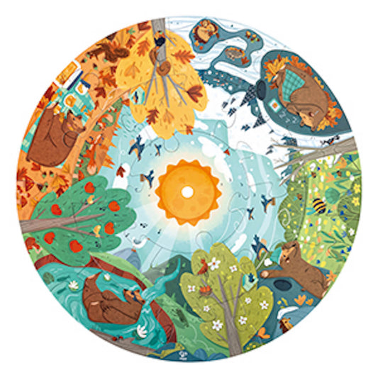 Puzzle Cuatro Estaciones Hape_0