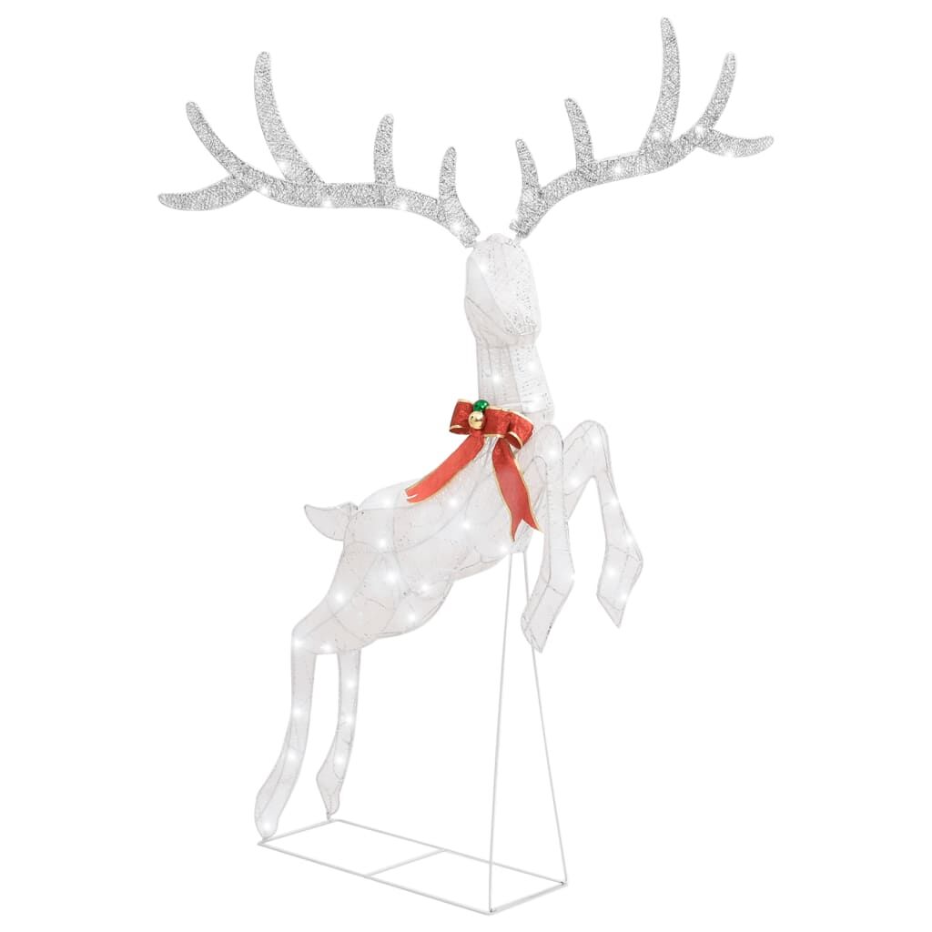 Vidaxl Reno Decorativo De Navidad Blanco 120 Leds Blanco Frío_0