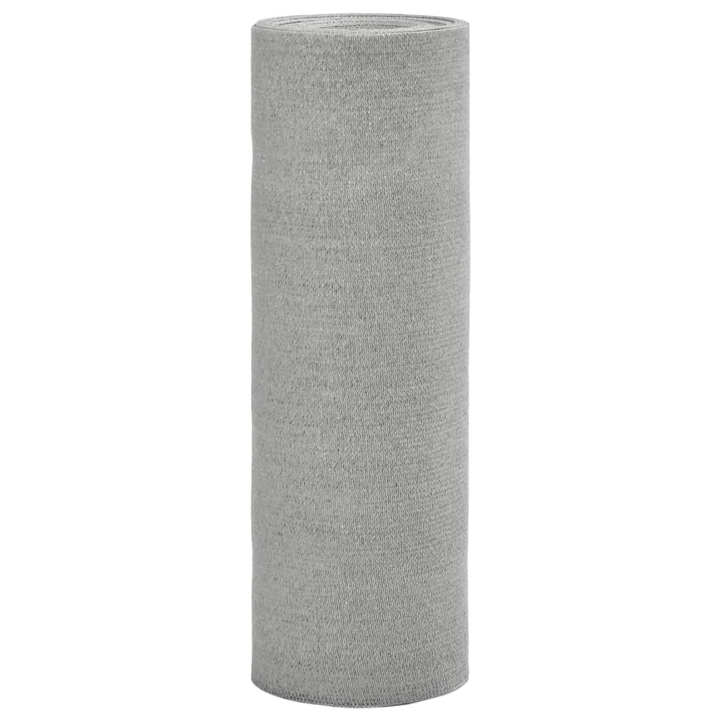 Vidaxl Red De Privacidad Hdpe Gris Claro 2x50 M 75 G/m²_0