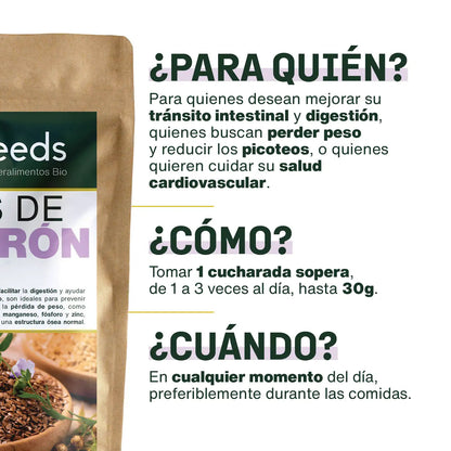 Semillas De Lino Marrón Bio 1kg_1