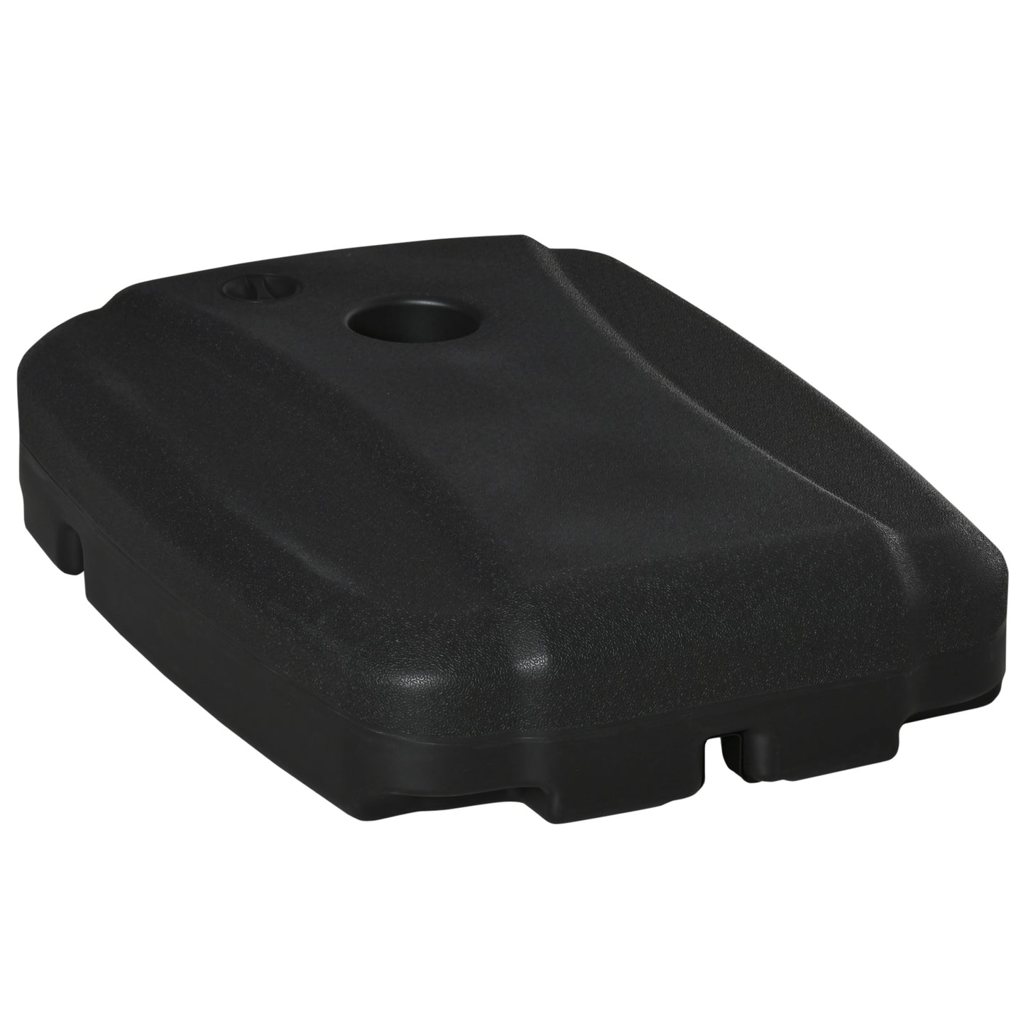 Outsunny Base Sombrilla Con 2 Ruedas Rellenable Agua 80kg Arena 90kg Mixto 100kg_0
