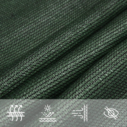 Vidaxl Toldo De Vela Verde Oscuro Hdpe 160 G/m² 4x5 M_4