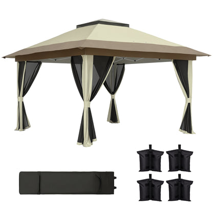 Outsunny Carpa Plegable Gazebo_0