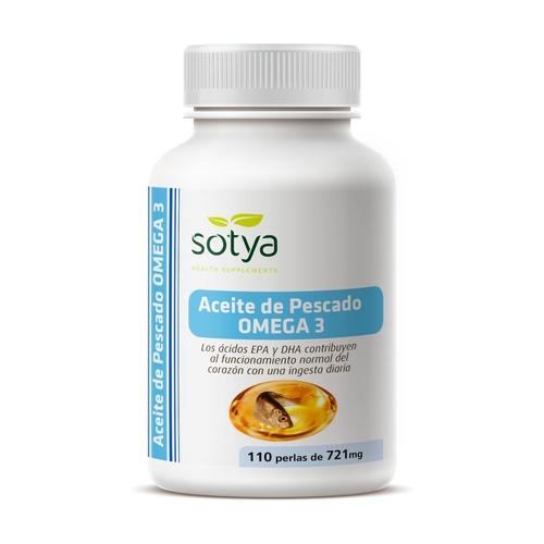 Epa Aceite de Salmón Sotya 721mg 110 Perlas