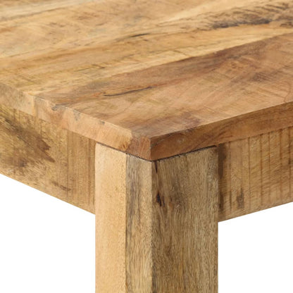 Mesa De Comedor De Madera Maciza De Mango 82x80x76 Cm_2