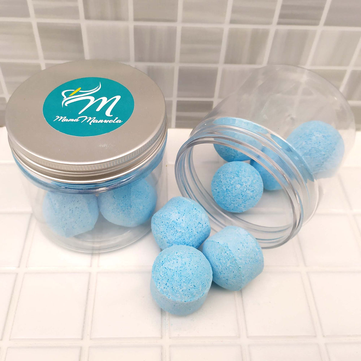 Tarro 7 Mini Bombas Efervescentes Para Manicura Y Pedicura - Ablandan Durezas, Uñas Y Cutículas - Aroma Lavanda_2