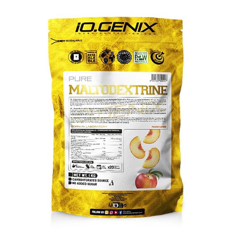 Maltodextrina - 1kg - Melocotón - Maltodextrina - Io.genix_0