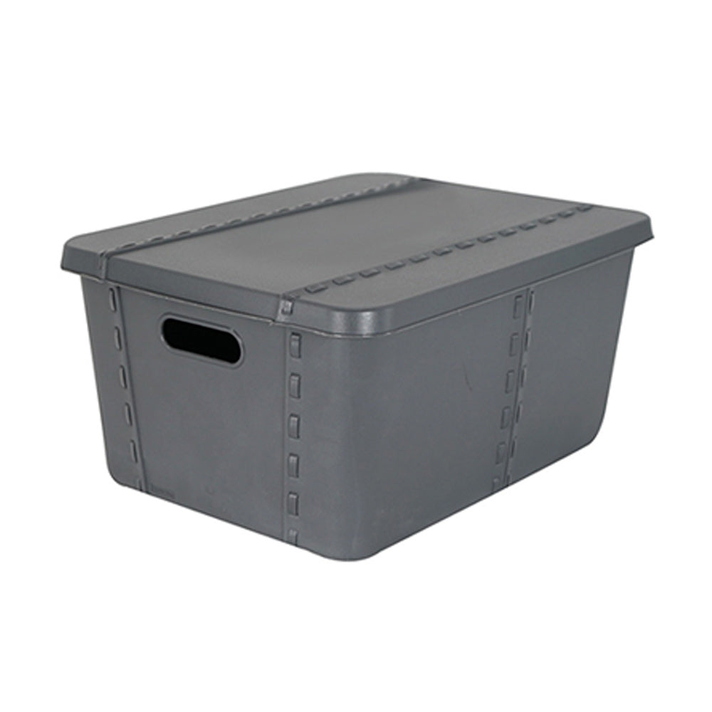 4x Life Story Caja Almacenaje Con Tapa Small 15l Gris Anthracite_3