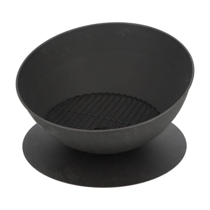 Esschert Design Brasero Inclinado Sobre Disco Negro_2
