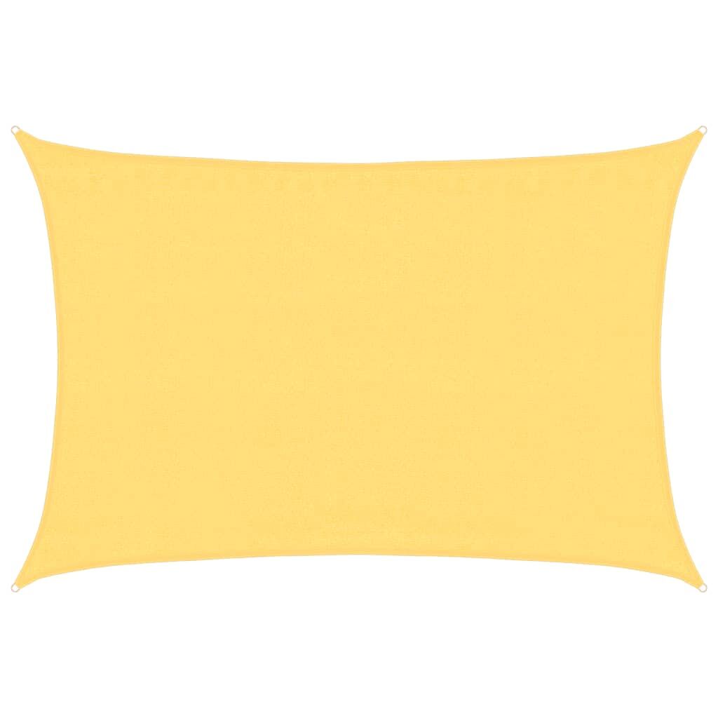 Vidaxl Toldo De Vela Beige Hdpe 160 G/m² 3,5x5 M_0