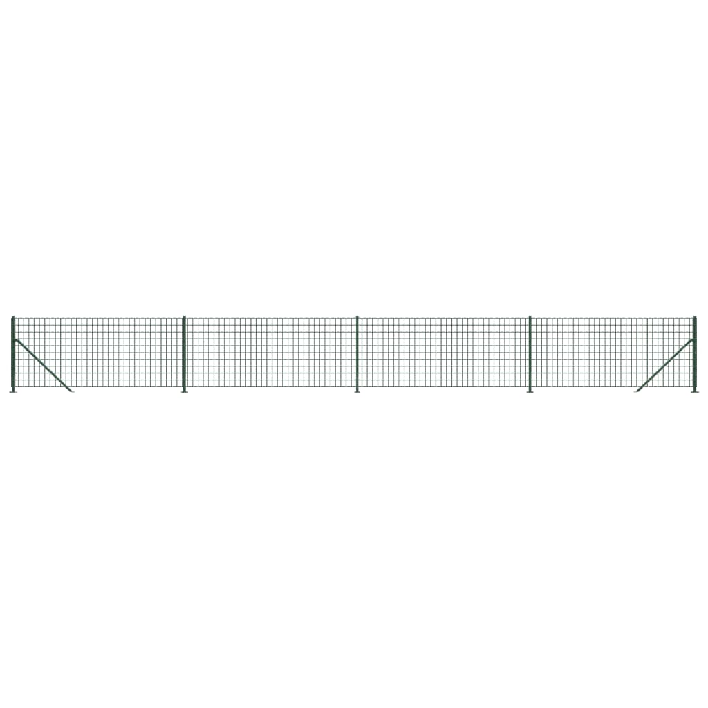 Cerca De Alambre Con Brida Verde 1,1x10 M / Vetonek_3