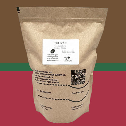 Cafe Sin Intermediarios - Tulipan 1kg - Tostado Semanal| Para Superautomática|ideal Café Solo_2
