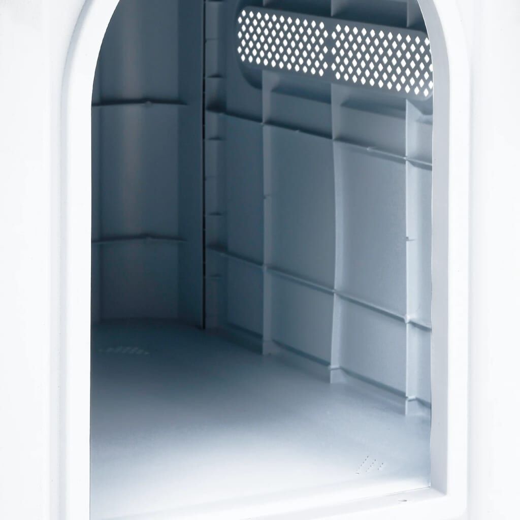 Vidaxl Caseta Para Perros Polipropileno Azul 59x75x66 Cm_4