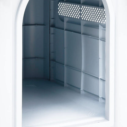 Vidaxl Caseta Para Perros Polipropileno Azul 59x75x66 Cm_4