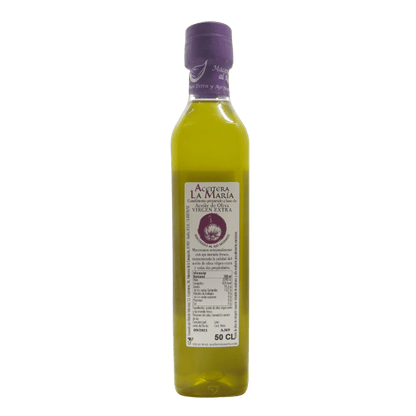 Aceite De Oliva Virgen Extra Macerado Al Ajo Morado 50 Cl Pet