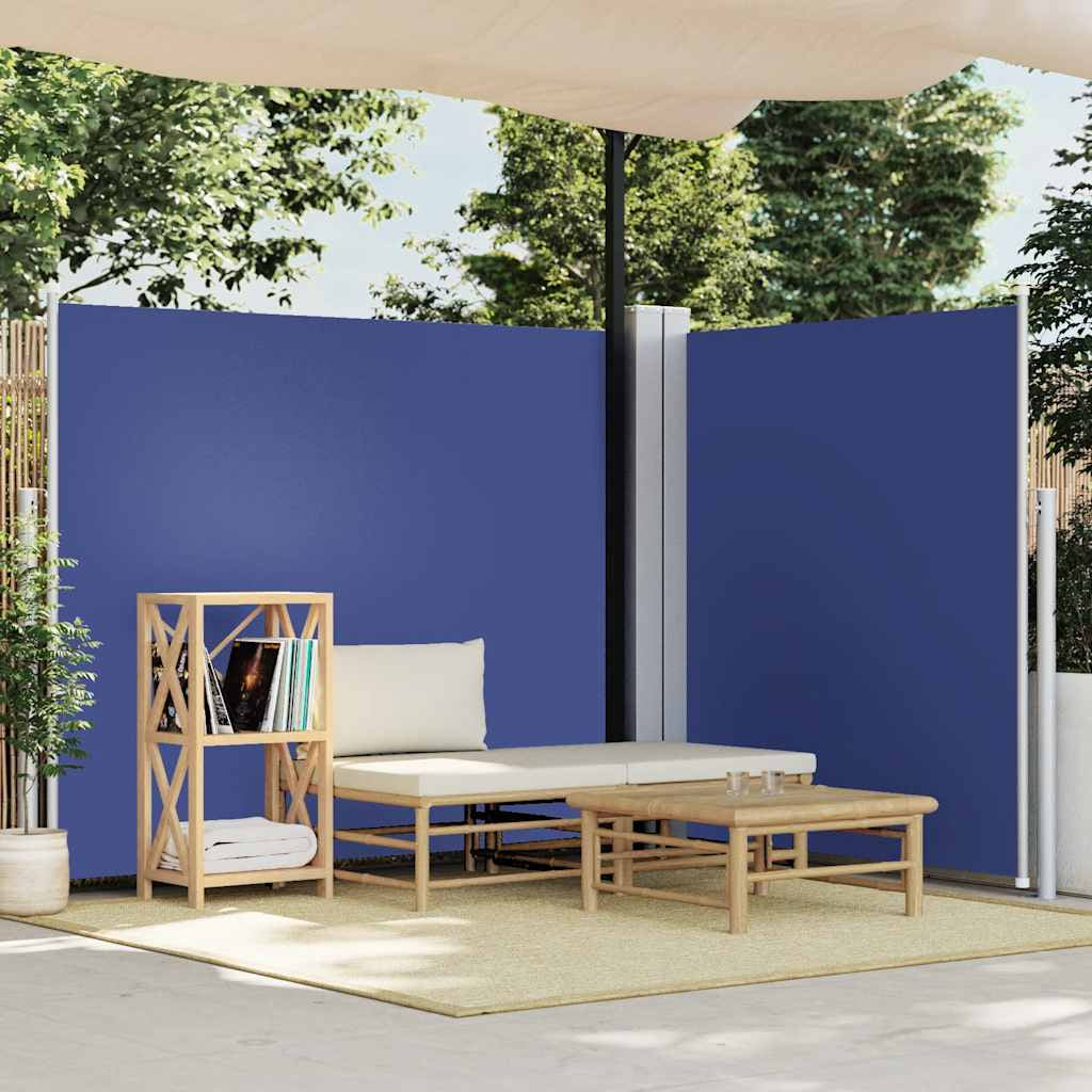 Vidaxl Toldo Lateral Retráctil Azul 170x600 Cm_1